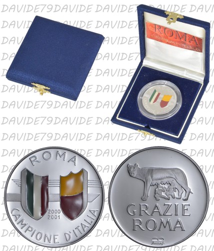 Medaglia italia roma campione - medaglia,