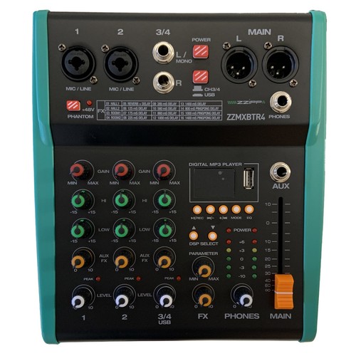 Zzipp zzmxbtr4 mixer canali - zzipp,