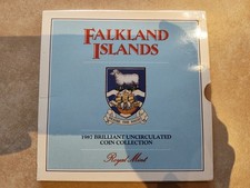 ROYAL MINT 1987 FALKLAND ISOLE - collezione