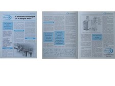 BROCHURE ENCEINTES ELIPSON 1985 