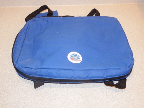 Borsa trasporto isolata blu - da,