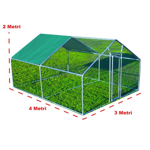 Gabbia galline esterno - x,