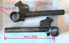 SEMIMANUBRI Ø mm. 32 IN CROMO MOLIBDENO  PER DUCATI 175 S - 200 ELITE