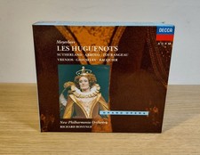 Meyerbeer Les Huguenots Joan Sutherland Bonynge Decca 4 CD Box Set *LIKE NEW*