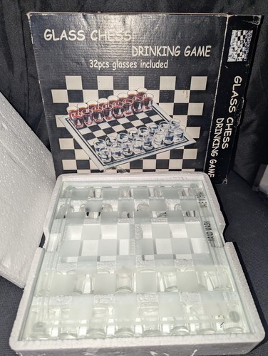 Set scacchi vetro pezzi - vetro, 32