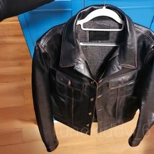 Giacca da lavoro uomo in pelle