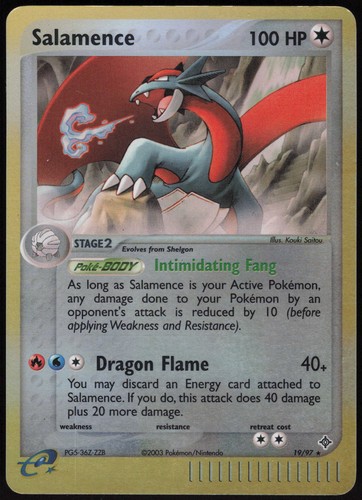 Salamence rare dragon - -, 19/97