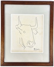 PABLO PICASSO - TORO / DISEGNO