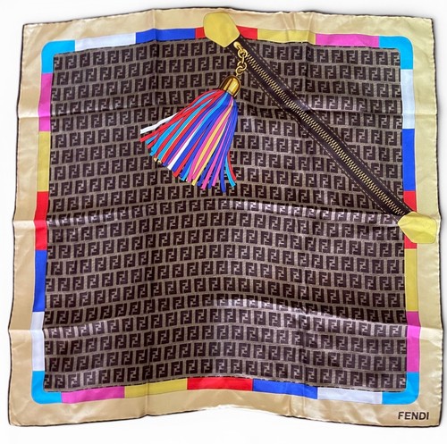 Foulard fendi twill - foulard, in