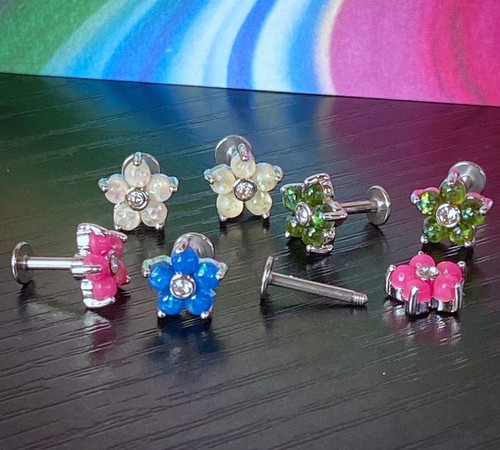 1pz petali fiori - fiori, glitter