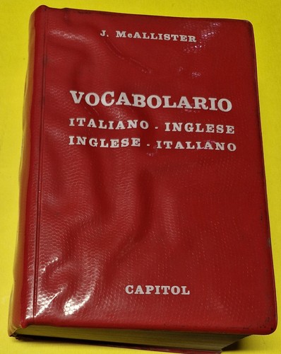 Piccolo vocabolario italiano - vocabolario,