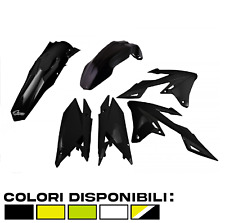 KIT PLASTICHE VALENTI SM 125 Z MOTARD CARENE suzuki BIANCO NERO GIALLO FLUO