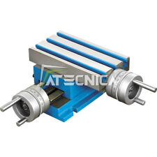 Tavola a croce per trapani a colonna e frese FERVI T015/E corsa 80 mm