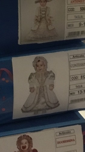 Vestito costume contessina - vestito,