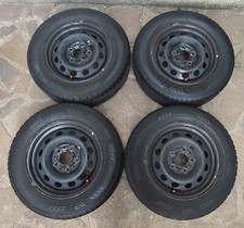 KIT 4 CERCHI IN FERRO DA 15 ORIGINALI BMW CON PNEUMATICI NOKIAN 195/65 R15
