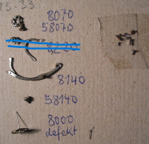 Longines cal part - cal., 8140