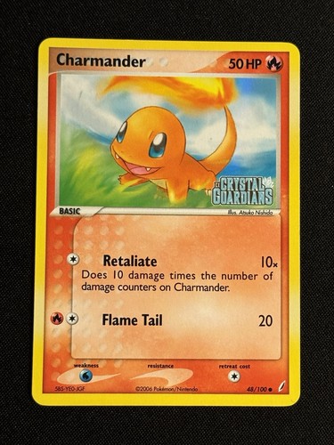Charmander 100 reverse holo - charmander, 48/100