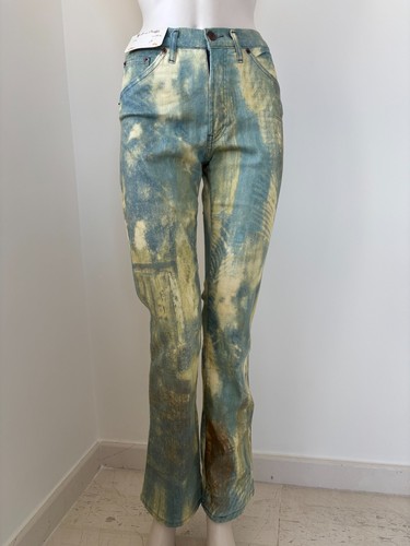 Pantalone bootcut stampa