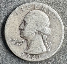 1/4 dollaro 1941 USA