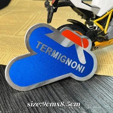 ✅✅ TERMIGNONI ADESIVO STICKER ALLUMINIO 3D ALTE TEMPERATURE SCARICO MOTO CALORE