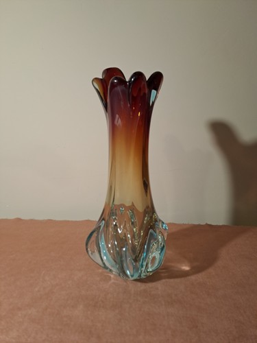 Vaso vetro murano - vetro, (venezia)