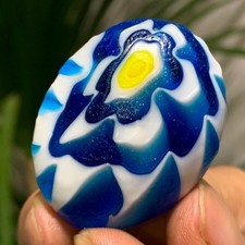 36G Raro Smalto Colorato Strana Pietra Cristallo Esemplare Guarigione