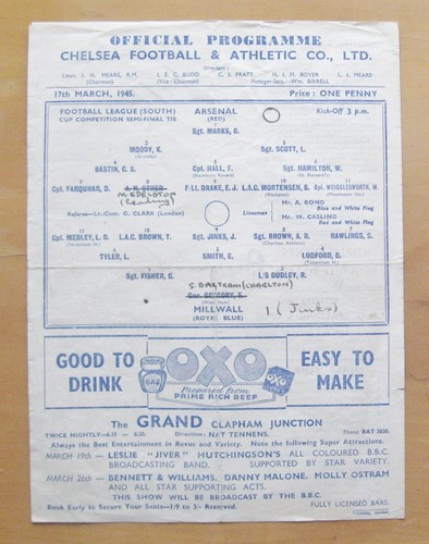 Semifinale cup 1945 - semifinale,
