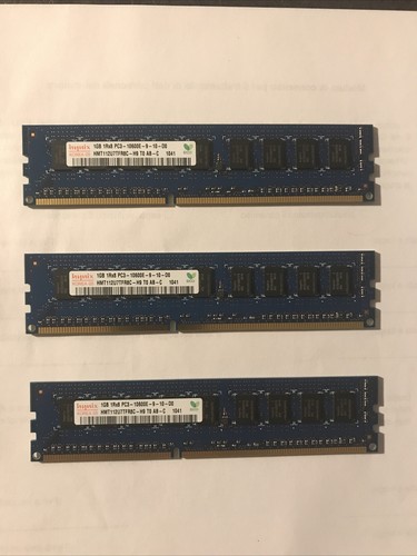 Kit 3gb ram 3x hynix - ram, ddr3