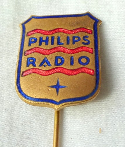 Antico distintivo spilla - spilla, radio