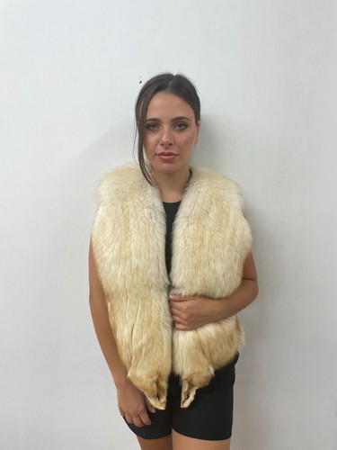 Gilet vera pelliccia di - in,
