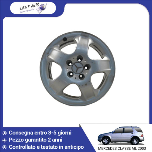 Cerchio in alluminio - in,