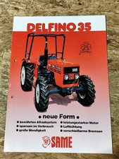 Brochure trattore SAME Delfino