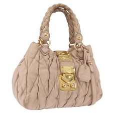 Miu Miu Matelasse Hand Bag