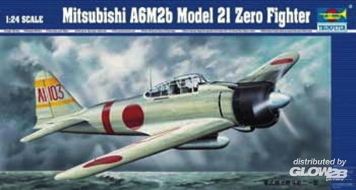 Trumpeter mitsubishi a6m2b - trumpeter:,