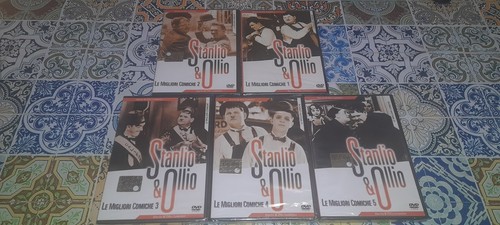 Dvd nuovi stanlio ollio - nuovi,