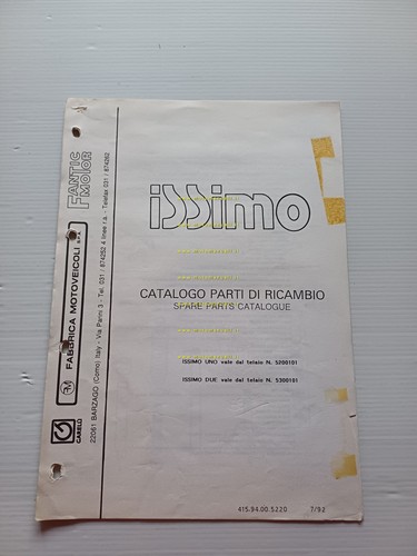 Fantic motor issimo uno - fantic,