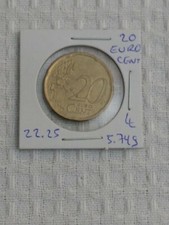 Moneta centesimi euro - 20, di