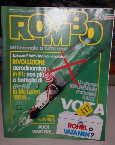 Rombo 1985 prove - rombo, (200)