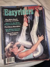 1981 Easy Riders Magazines Lot