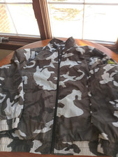 Supreme Stone Island Camo Pullover Field Nylon Giacca Metallo Taglia Large Difetto