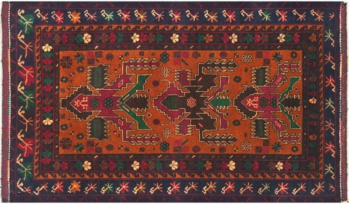 Tappeto belutsch afghan 90x150 - belutsch,