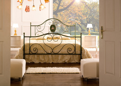 Letto matrimoniale ferro - letto,