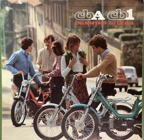 Brochure originale gilera - brochure,