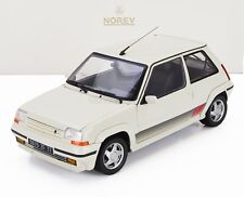 Renault 5 GT Turbo Phase 2 Ph2 Panda White Bianco 1989 Norev 1:18 Nuovo 1/18