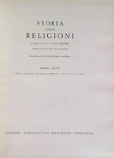 STORIA DELLE RELIGIONI 5 VOLL