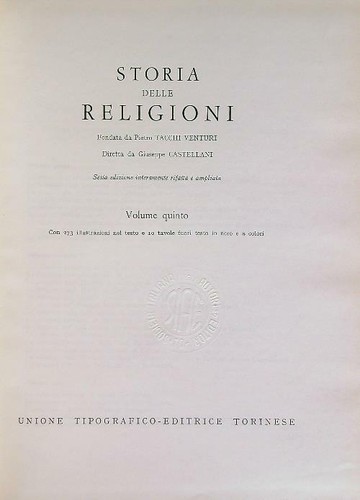 Storia delle religioni voll - delle,