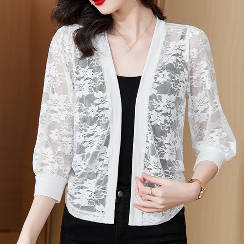 Donna pizzo cardigan - pizzo,