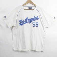 Maglia MLB Majestic Los Angeles Dodgers bianca taglia XL da uomo