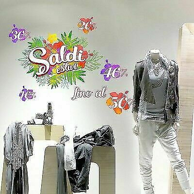 Adesivo saldi colori sconti - saldi, a