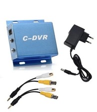 Mini C-DVR  - VideoSorveglianza - Telecamera 1 Canale Video e Audio - MicroSD